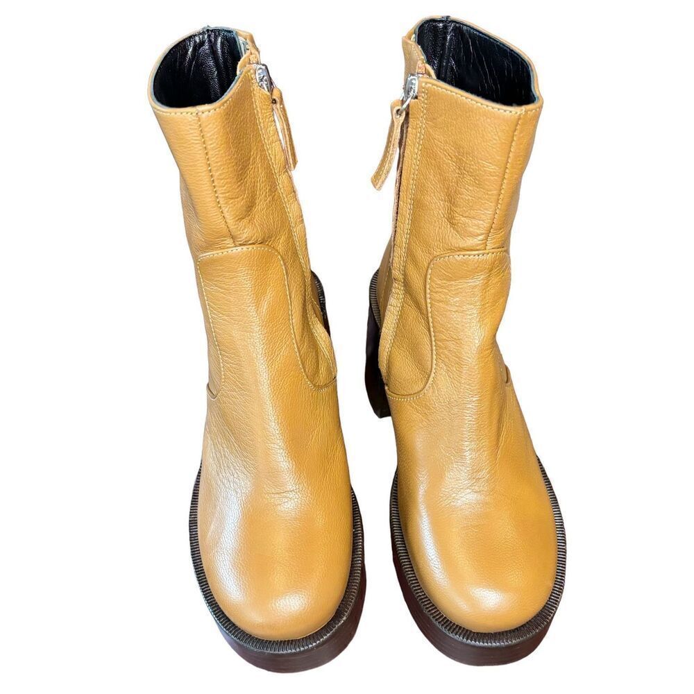Simon Miller 90 mm Low Raid Ankle Boot in Tan NWOB Size 35/5 - Picture 2 of 7